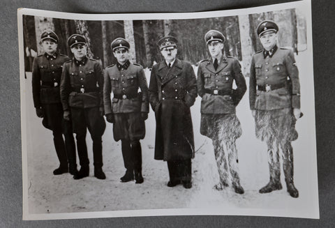 SS Officer Walter Erhardt Photo Grouping