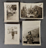 SS Officer Walter Erhardt Photo Grouping