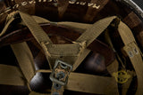 WWII US M1 Helmet with Paratrooper Liner