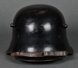Third Reich Model 1918 RZM Style SS Helmet