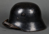 Third Reich Model 1918 RZM Style SS Helmet