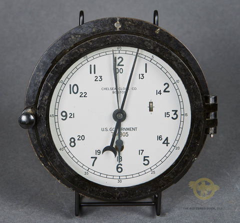 US Marine Clock by Chelsea Clock