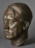 Extremely Rare One and a Half Lifesize Bronze of Adolf Hitler by Ferdinand Liebermann (1883-1941)