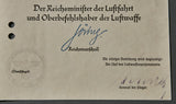 Two Award Documents for SS General Rudolf Querner