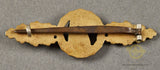 German WWII Luftwaffe Flight Operational Clasp in Gold for Reconnaissance