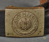 Veteran Bring Back German WWII Army Belt and Buckle Set