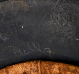 Third Reich Luftschutz Police Model 1935 Double Decal Combat Helmet