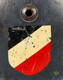 WWII German Luftwaffe Model 1935 Double Decal Combat Helmet