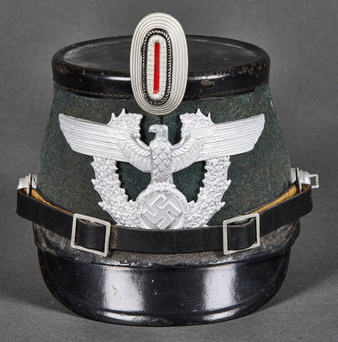 German WWII Municipal Police Shako by eReL