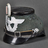 German WWII Municipal Police Shako by eReL