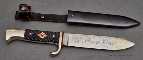 German WWII Hitler Youth Knife by WKC w/Motto***STILL AVAILABLE***