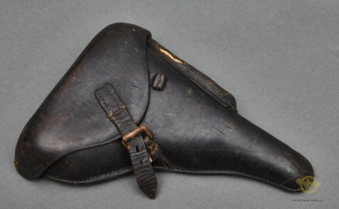 German WWII P38 Hardshell Leather Holster