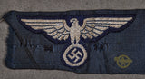 German WWII Reichsbahn BeVo Cap Eagle