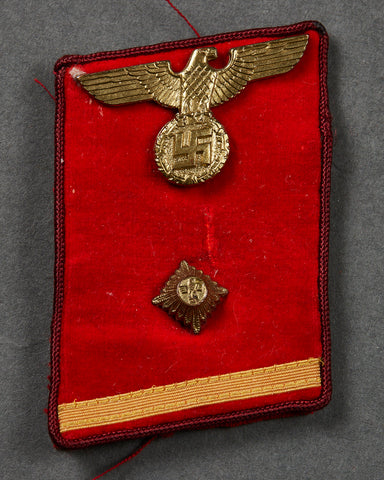 German WWII Single Collar Tab for NSDAP Gau Level