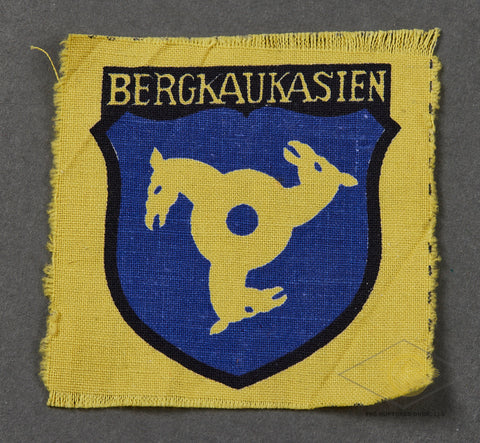 German WWII Turkish (North Caucasians) Foreign Volunteer Unit “Bergkaukasien” (Caucasus Mountains)