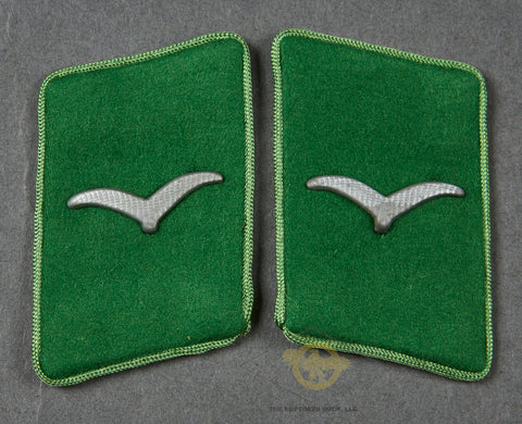 German WWII Luftwaffe Field Division Collar Tabs