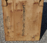 WWII German Parachute with Pack and Original Transit Canister