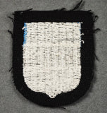 Veteran Bring Back Waffen SS Sleeve Shield for Estonian SS Personnel