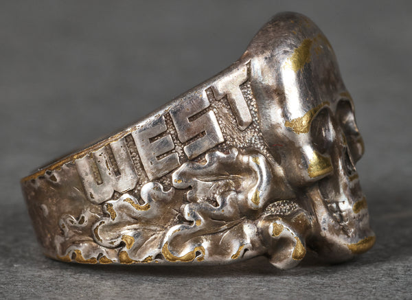 1939s～★ドイツ国防軍陸軍 ★Skull Bone Ring★ミリタリー 1939s～☆ドイツ国防軍陸軍 ☆Skull Bone Ring☆ミリタリー