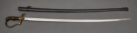 German WWII Army Officers Dove Head Sword by Alcoso
