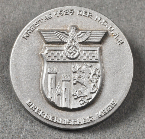 German WWII District Council of the NSDAP 1939, Oberbergischer Kreis
