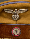 German WWII Early Political Leader’s Visor Cap for Orts Level