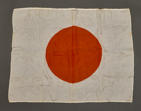 WWII Japanese Hinomaru “Meatball” Flag