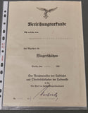 Large Document and Picture Grouping for Luftwaffe Air Gunner/Honor Goblet Recipient