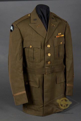 Early WWII US Four Pocket Tunic for 93rd Infantry Division/Army Training and Doctrine Command