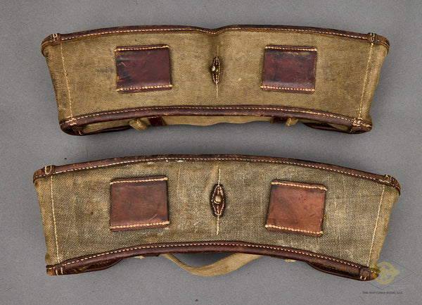 WWI WW2 German MG13 Magazine Carry Pouches and Shoulder Strap