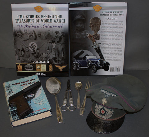 THE STORIES BEHIND THE TREASURES OF WORLD WAR II "The Making of a Collectorholic" Vol. II...INTERNATIONAL BUYERS