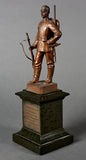 Large Early Imperial German Military Presentation Statue