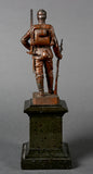 Large Early Imperial German Military Presentation Statue