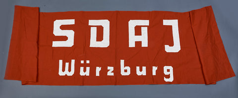 Post War West German Political Banner-NOW IDENTIFIED!