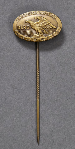 WWII German DLRG (Lifesaving) Stick Pin