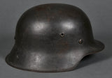 WWII German Luftwaffe Model 1942 Single Decal Helmet