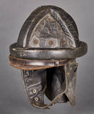 Early Pre WWII German Luftwaffe Glider Pilot’s Leather Crash Helmet