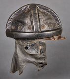 Early Pre WWII German Luftwaffe Glider Pilot’s Leather Crash Helmet