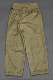 German WWII Wehrmacht Tropical Straight Leg Trousers