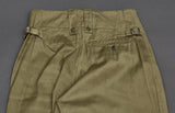 German WWII Wehrmacht Tropical Straight Leg Trousers