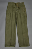 German WWII Wehrmacht Tropical Straight Leg Trousers