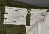 German WWII Wehrmacht Tropical Straight Leg Trousers