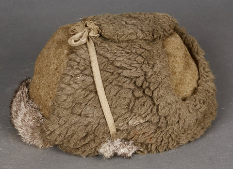 Japanese WWII Winter Pile Cap