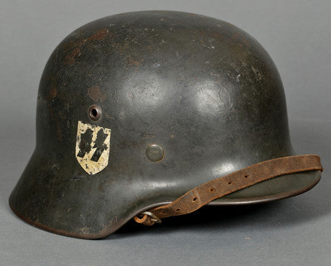 The Always Alluring Model 1935 Double Decal SS Helmet (Stahlhelm)