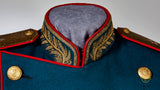 WWII Soviet Russian Red Army Generals Victory Parade Tunic, Visor Cap and Brocade Belt