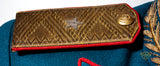 WWII Soviet Russian Red Army Generals Victory Parade Tunic, Visor Cap and Brocade Belt