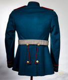 WWII Soviet Russian Red Army Generals Victory Parade Tunic, Visor Cap and Brocade Belt
