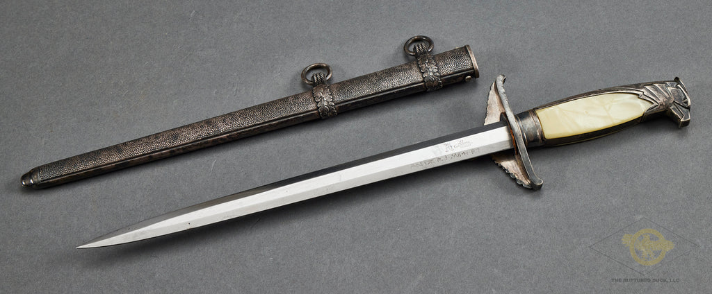 German WWII NAMED Government Officials Ceremonial Dagger by Alcoso***S ...