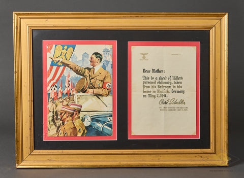 Veteran Bring Back Souvenir Hitler Stationary