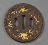 Ancient Japanese Tsuba for Samurai Sword